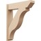 Ekena Millwork 7 1/2-in W x 30-in D x 36-in H Funston Slat Rough Cedar Woodgrain TimberThane Outlooker, Primed Tan OUTUR075X30X36FST24RCPR - alternate 1